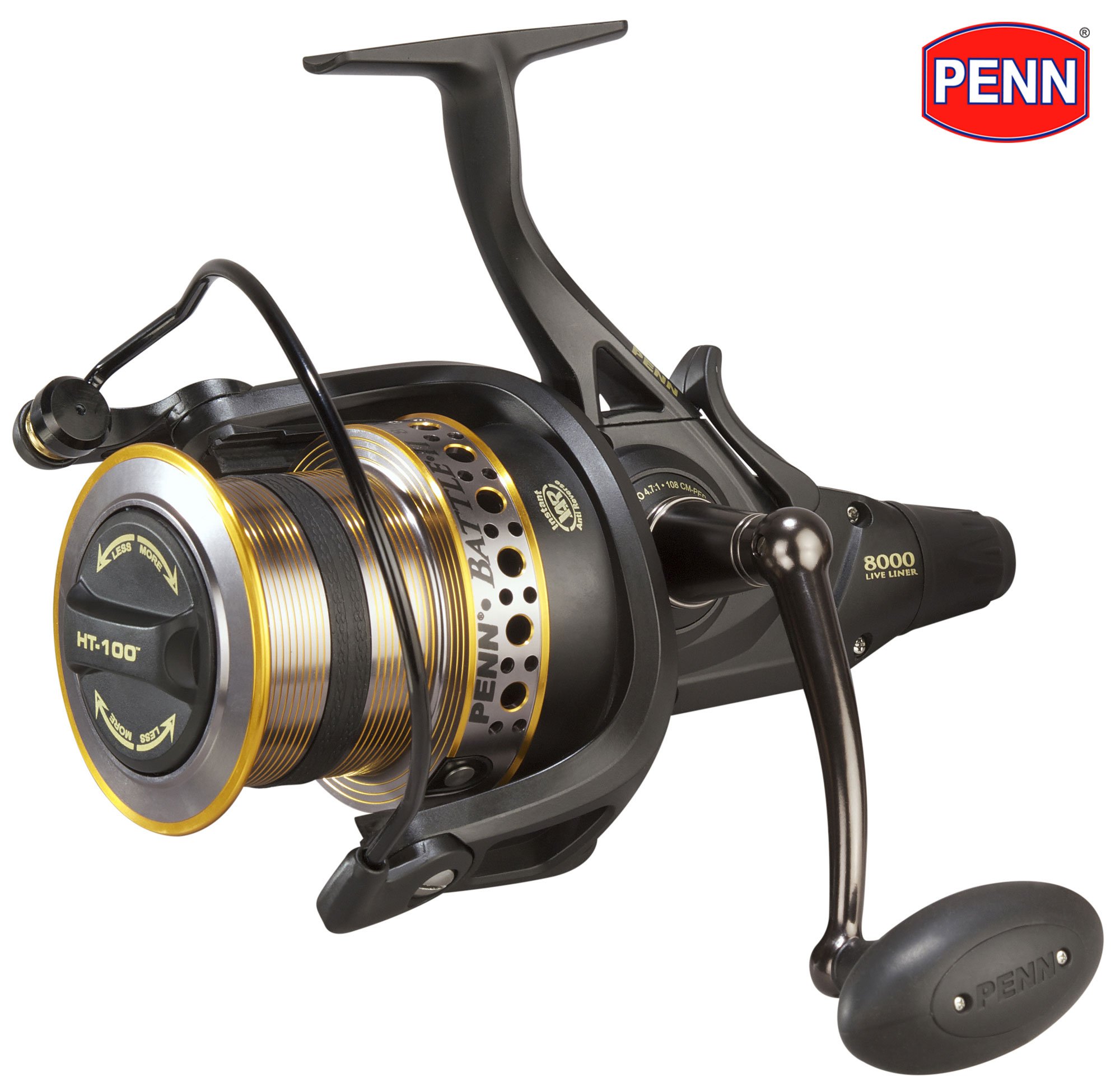 New PENN Battle II 8000 Long Cast Liveliner Fishing Reel