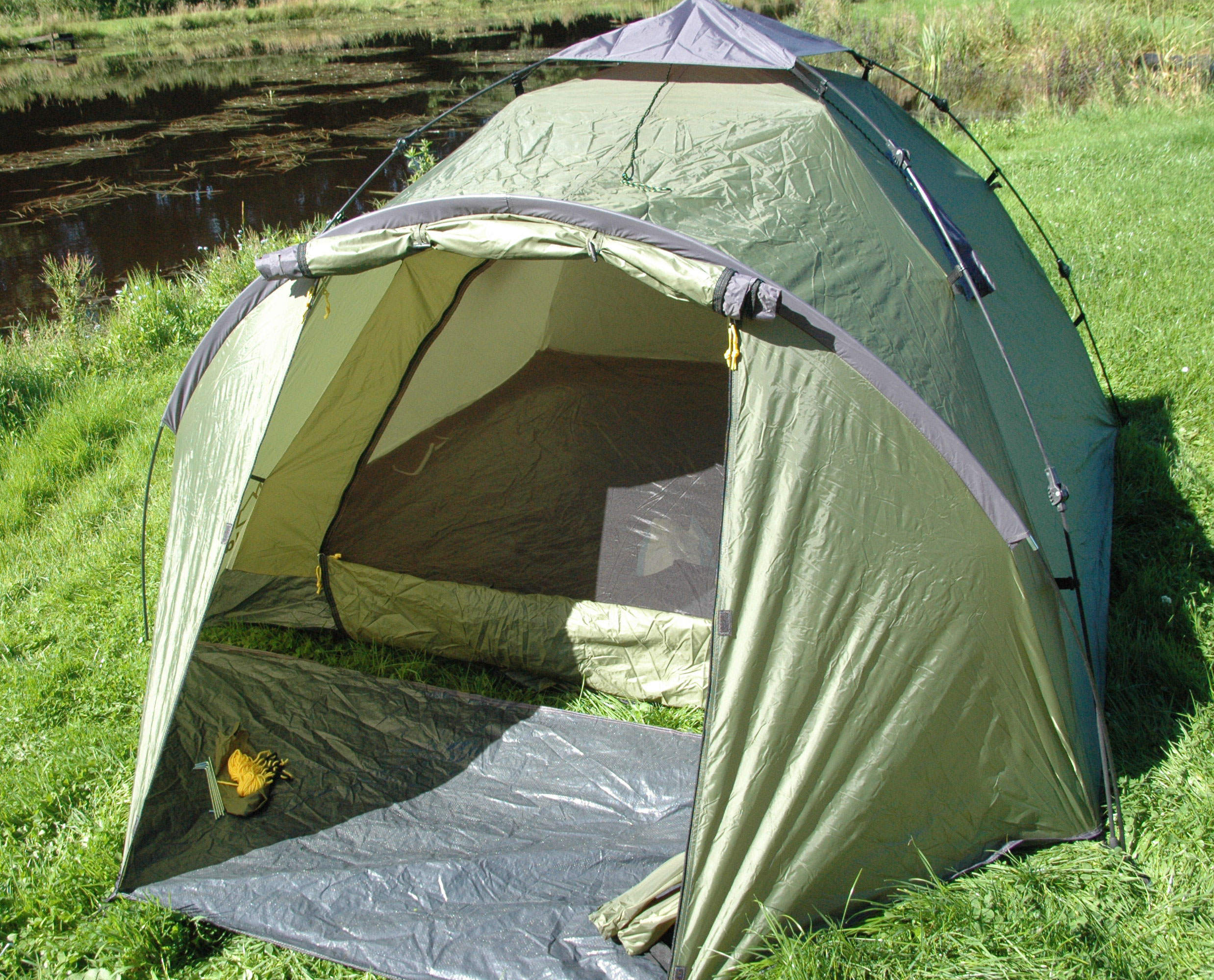 SCOTWILD EASY UP 2 SKIN BIVVY QUICK ERECT TENT RRP £149.99 eBay