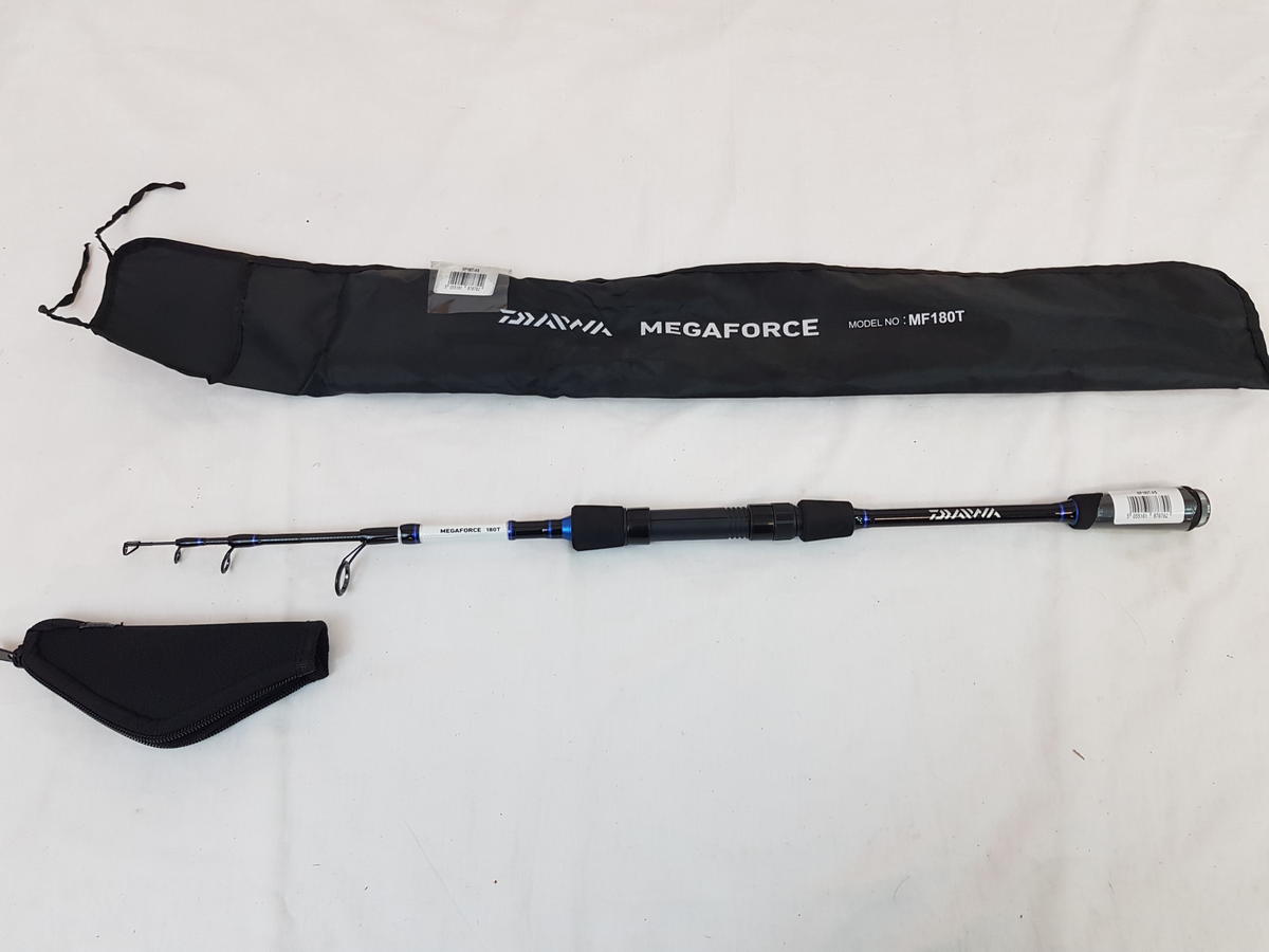Daiwa Megaforce Telescopic Travel Spinning Rod 6ft 5 sec