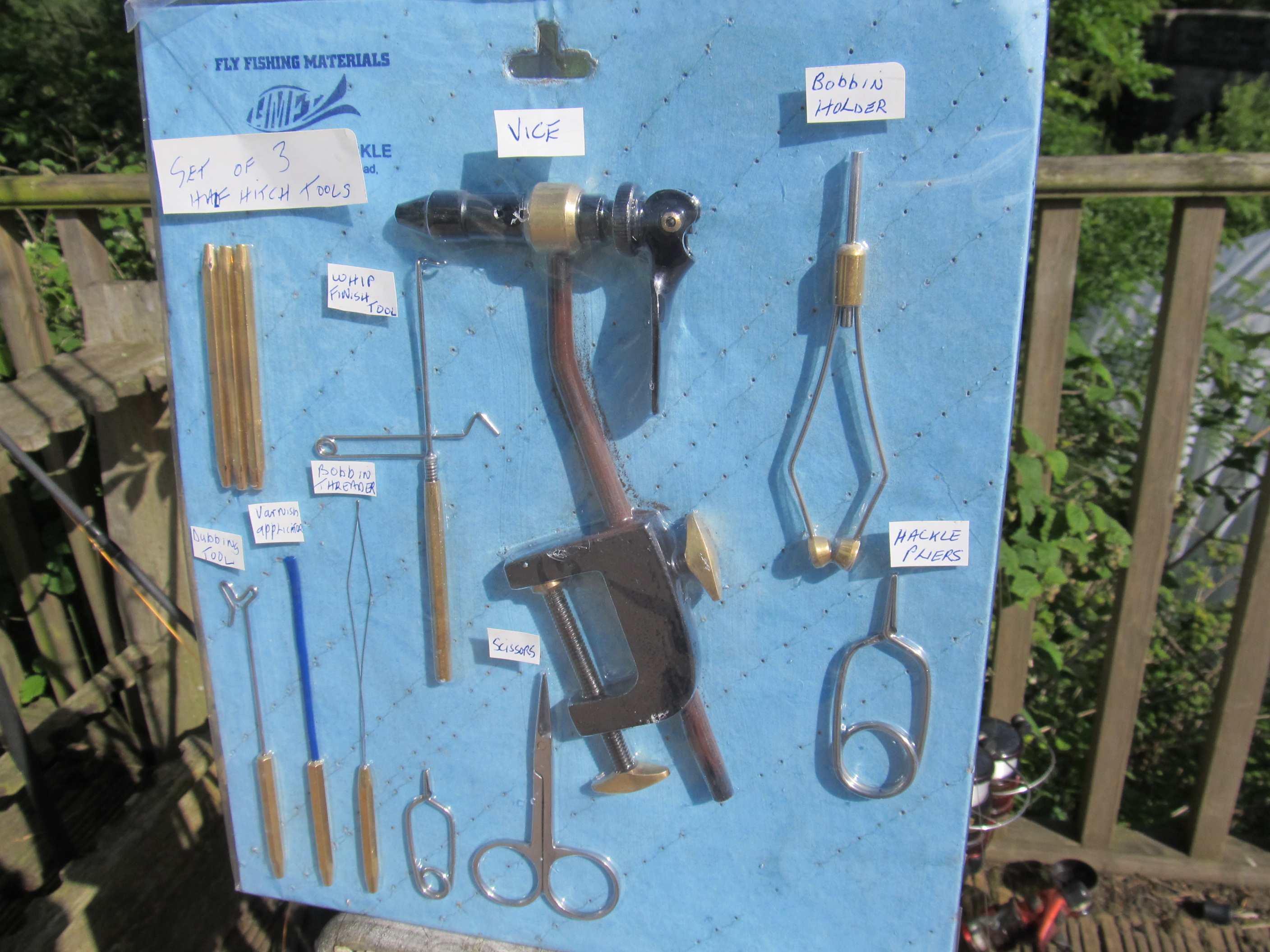 SPECIAL CLEARANCE FLY TYING TOOL KIT 12 PIECE eBay