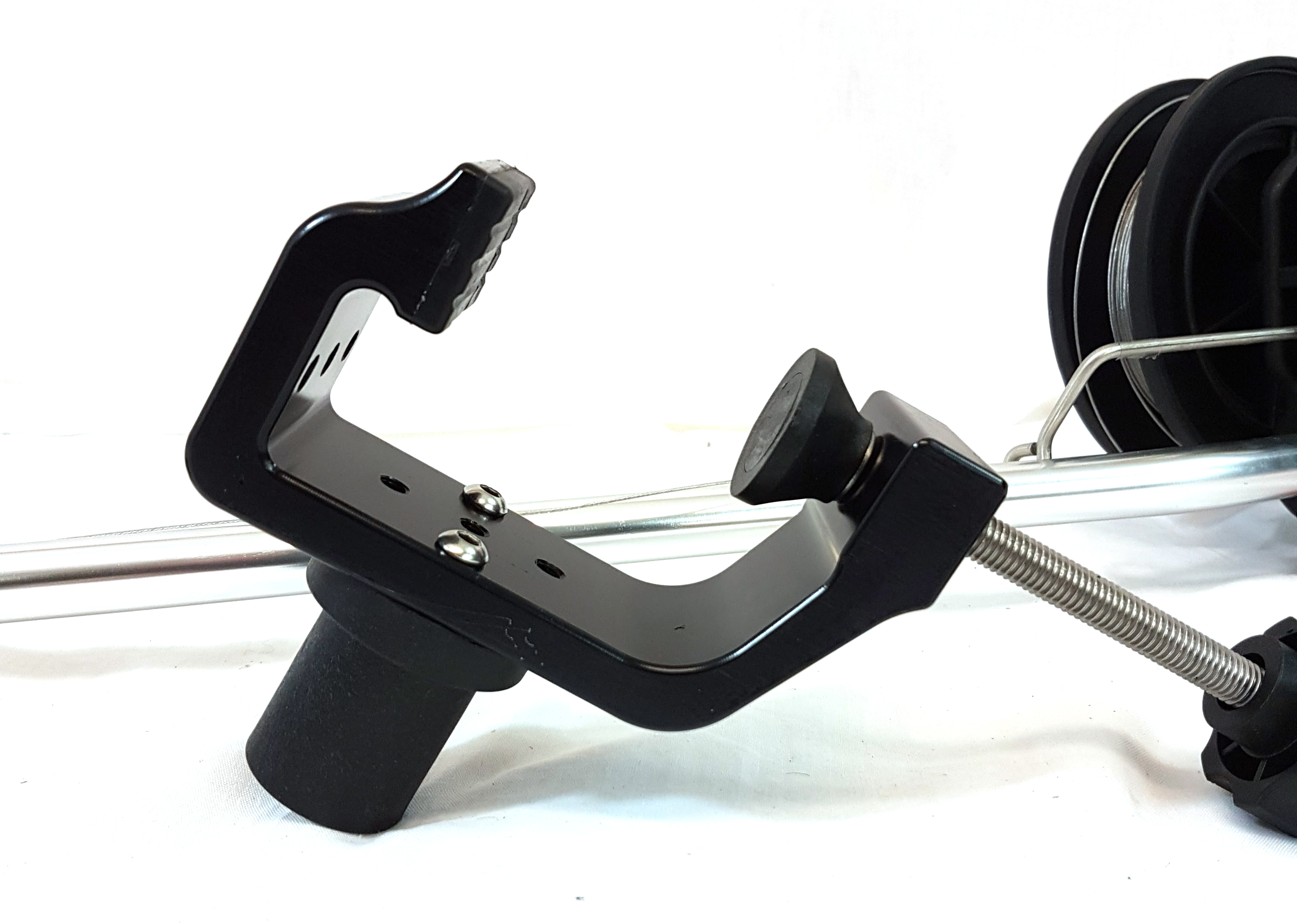 MANUAL DOWNRIGGER 50M STAINLESS WIRE AND FREE LINE CLIP PORTABLE