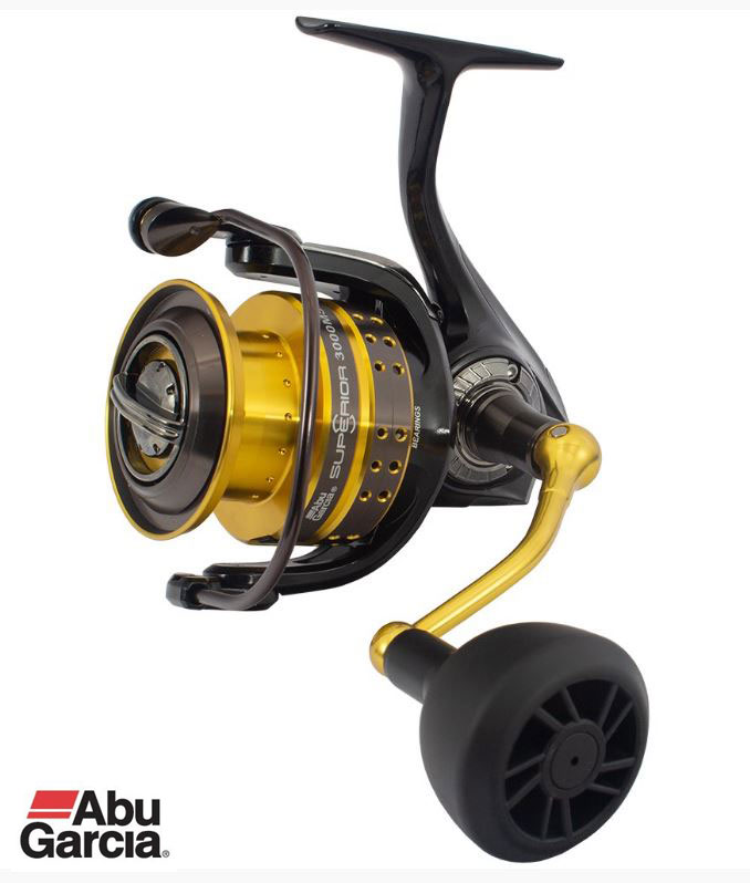 New Abu Garcia Superior 5000H Spinning Reel & Free Berkley X5
