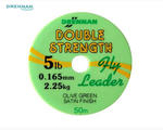 Drennan Double Strength Fly Leader 50m Low Diameter 2,3,4,5,6,7,8,10 & 12lb BS