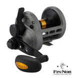 New Fin-Nor Lethal Lever Drag 2 Speed Multiplier Fishing Reel - All Sizes