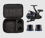New PENN Rival 7000 Longcast Blue - Surf Pack / Fixed Spool Reel - Case & Spools
