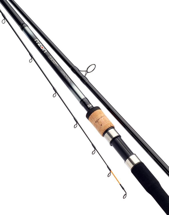 Daiwa N'ZON Super Slim Feeder / Quiver Fishing Rods - All Models