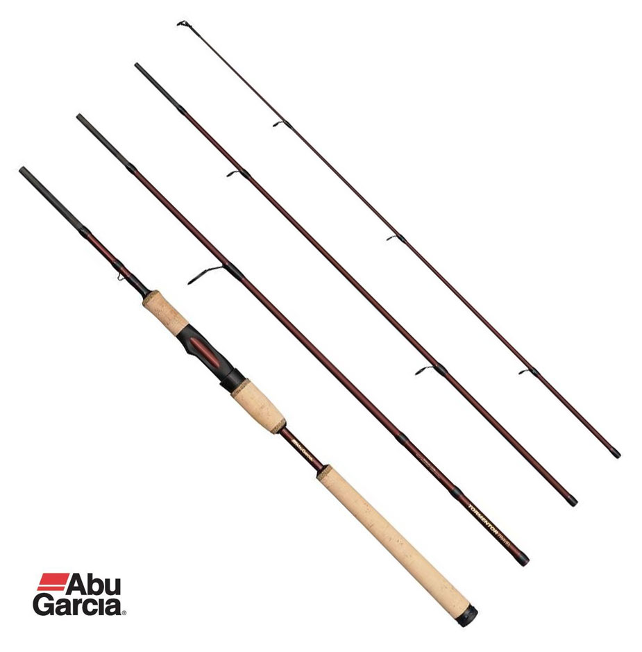 Abu Garcia Tormentor 2 Travel Spinning Fishing Rod 6ft - 10ft - All Models - Picture 2 of 12