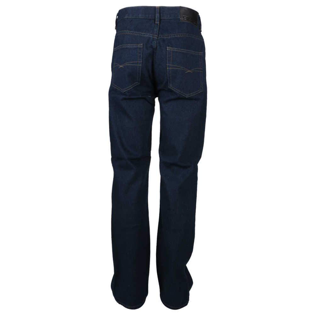 Mens Bloggs Jeans Straight Leg Zip Fly Light Stone Wash Denim Pants ...