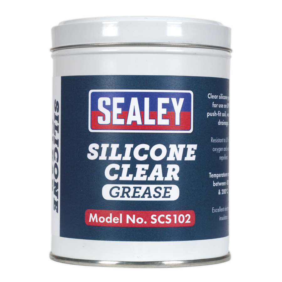 Sealey SCS102 Silicone Clear Grease 500g Tin 5054511073270 eBay