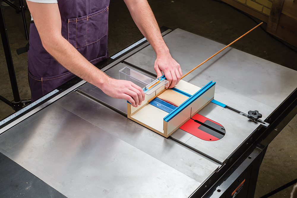 Rockler 996182 Table Saw Small Parts Sled 305 x 394 x 89mm (12 x 151/2