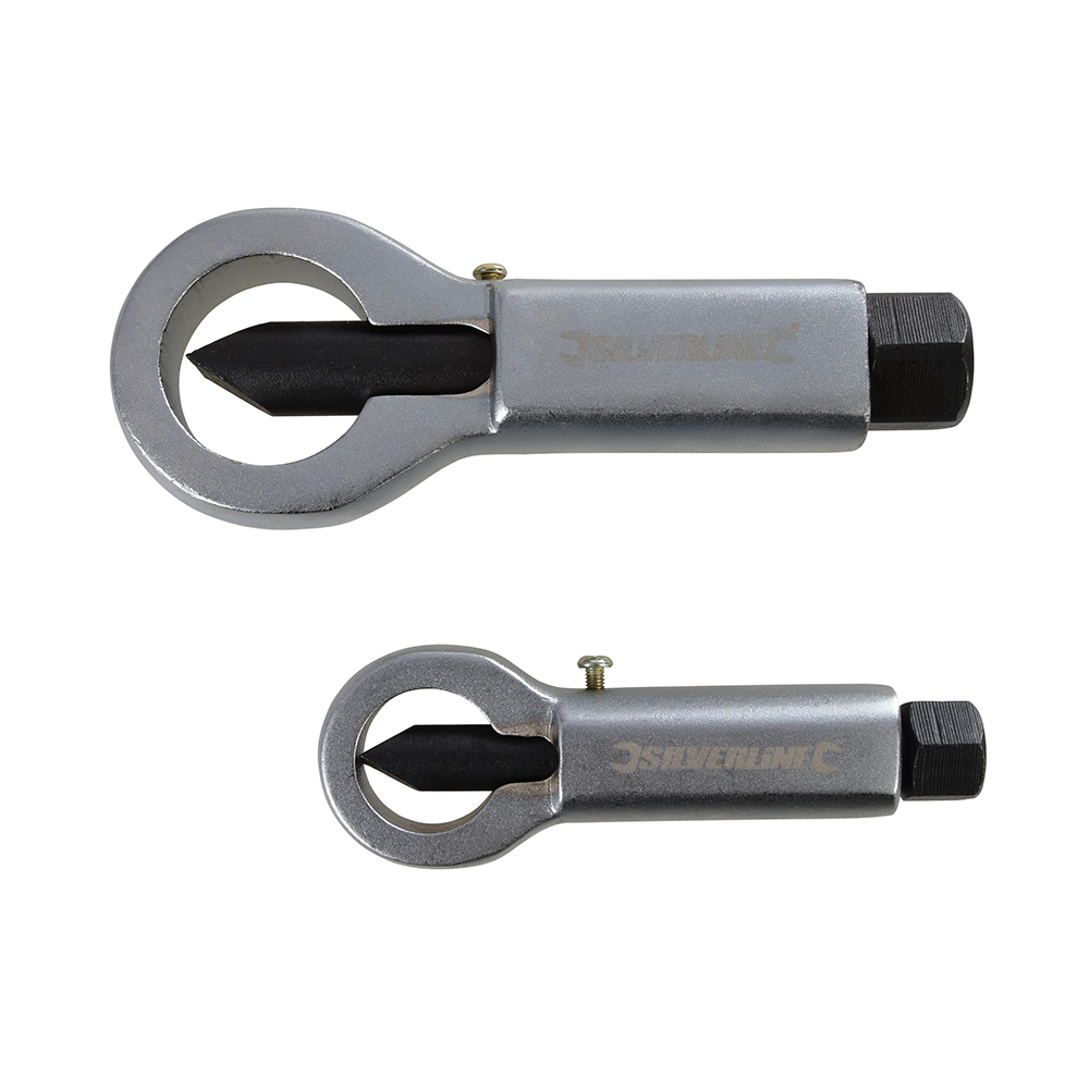 Genuine Silverline Nut Splitter Set 2pce 2 15mm & 15 22mm PC70 eBay