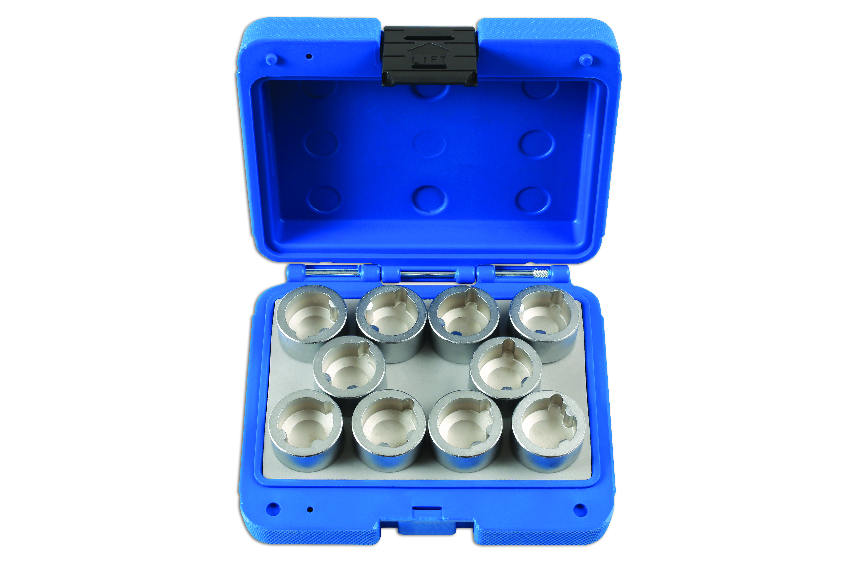 LASER Tools 7076 chiave di bloccaggio Delle Ruote Dado Set 20pc VOLVO
