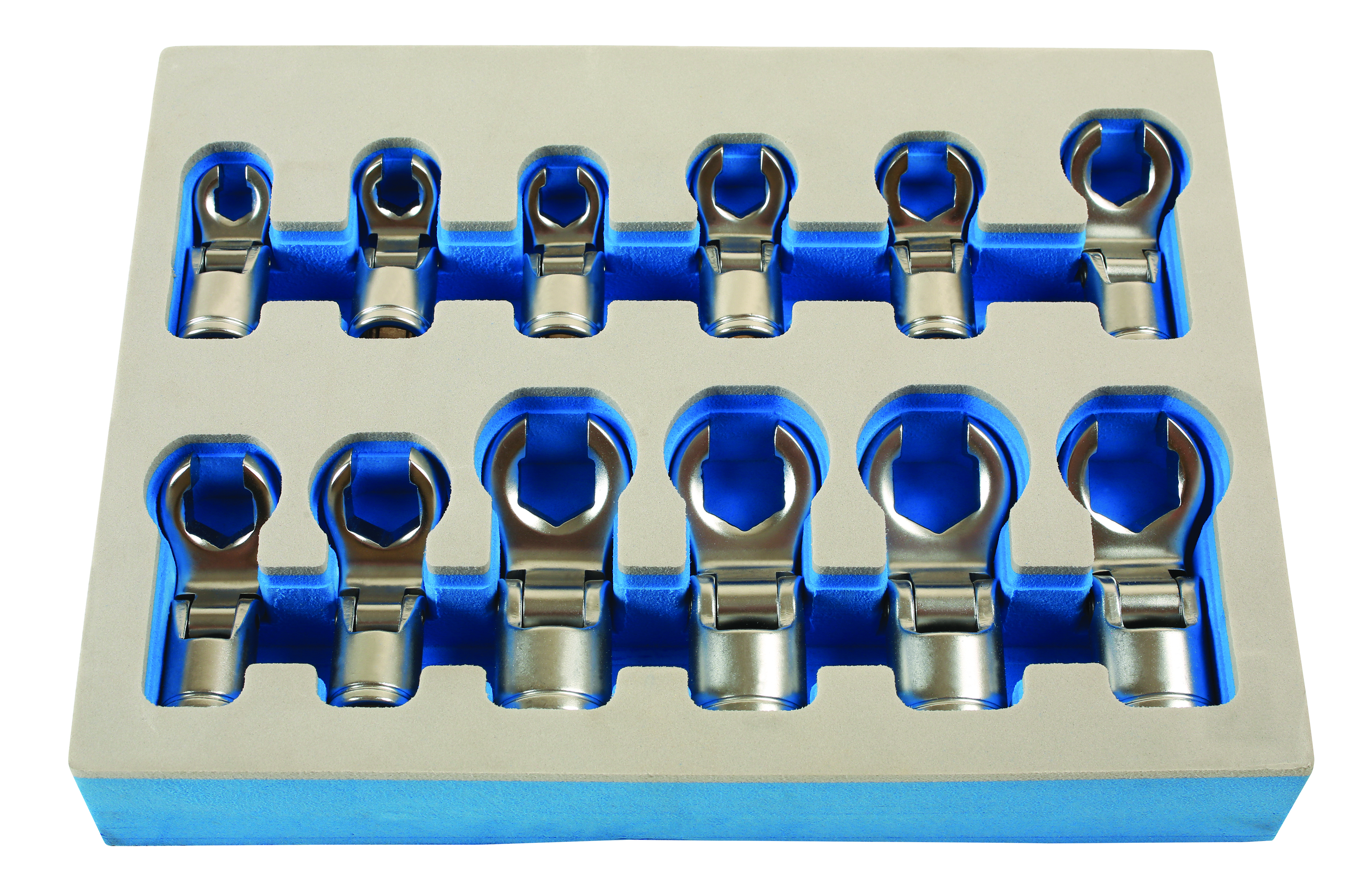 Laser Tools 7165 Flexible Crows Foot Wrench Set 3/8"D 12pc eBay