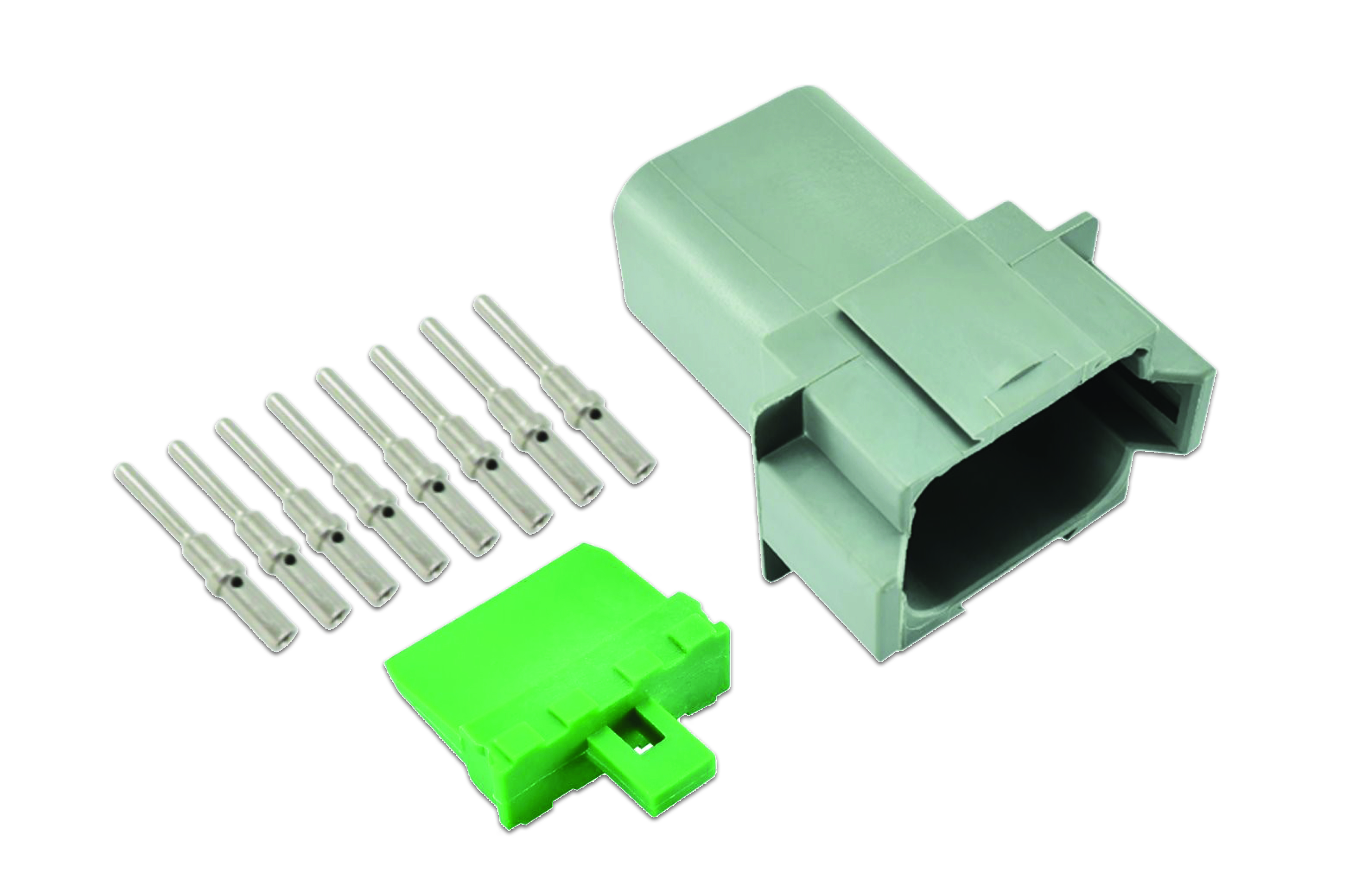 Connect 37508 Deutsch 8 Pin Receptacle Connector Kit 10 Pieces eBay