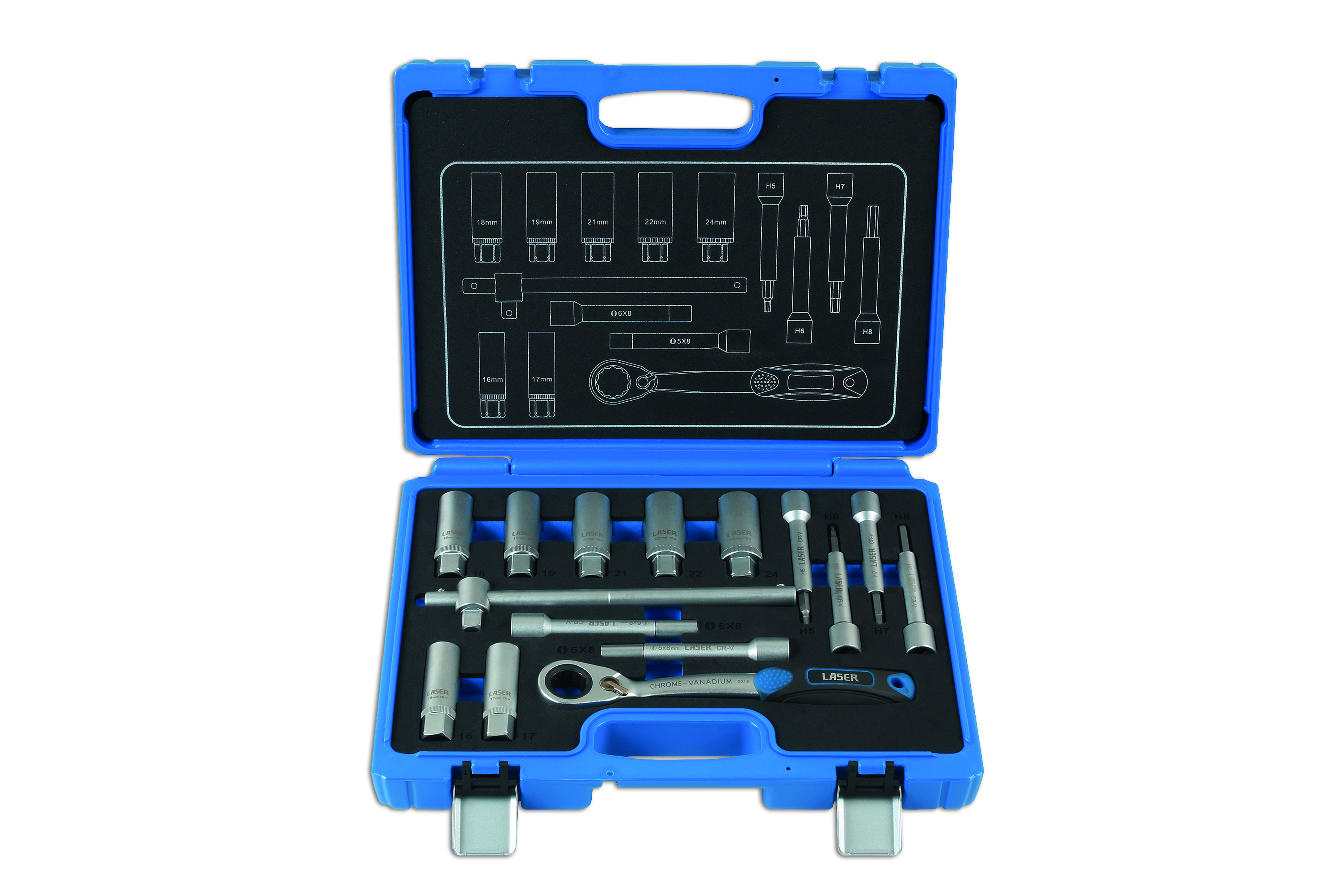 LASER TOOLS Shock Absorber & MacPherson Strut Tool Kit 15pc 7360 eBay
