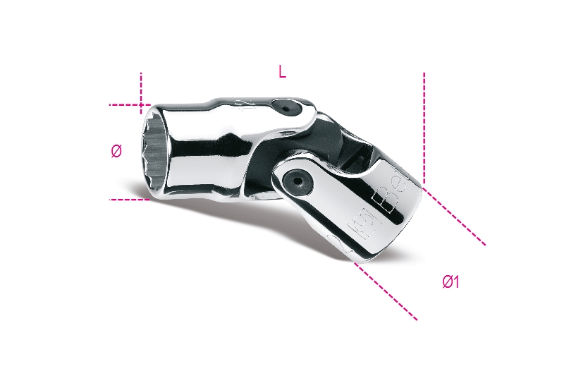 Beta 910B 7 3/8 Drive Socket with Chrome Plated 12 Point Beta 910B 7 3/8 Drive Socket with Chrome Plated 12 Point