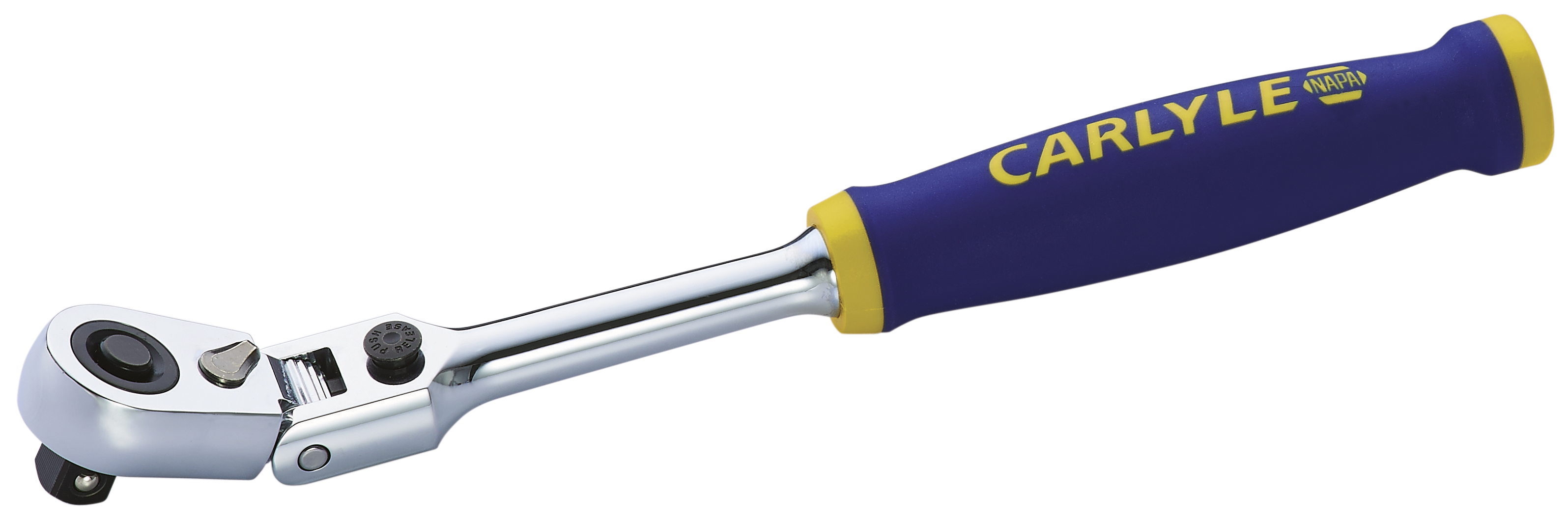 Carlyle Tools by NAPA R38LFQR 3/8In Dr Locking Flex Ratchet Comfort