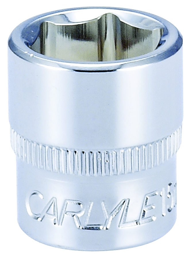 Carlyle Tools by NAPA S14015M 1/4" Drive 6 Pt. Socket 15mm 664766555626