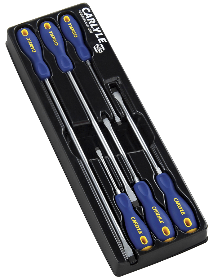 Carlyle Tools by NAPA SDSS6 6 Pc Slotted Screwdriver Set eBay