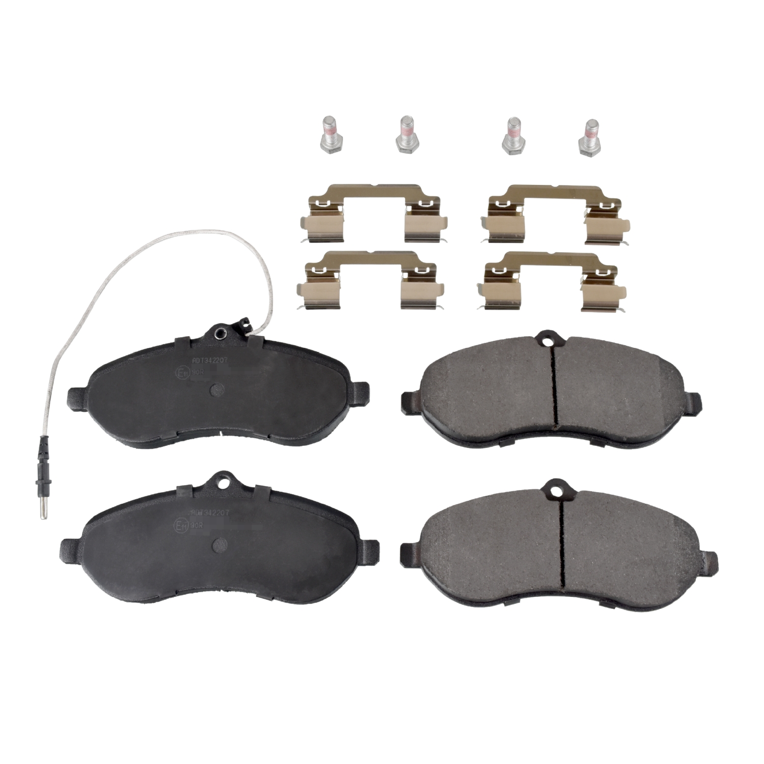 Brake Pad set ADT342207 by Blue Print Front Axle Genuine OE Single eBay