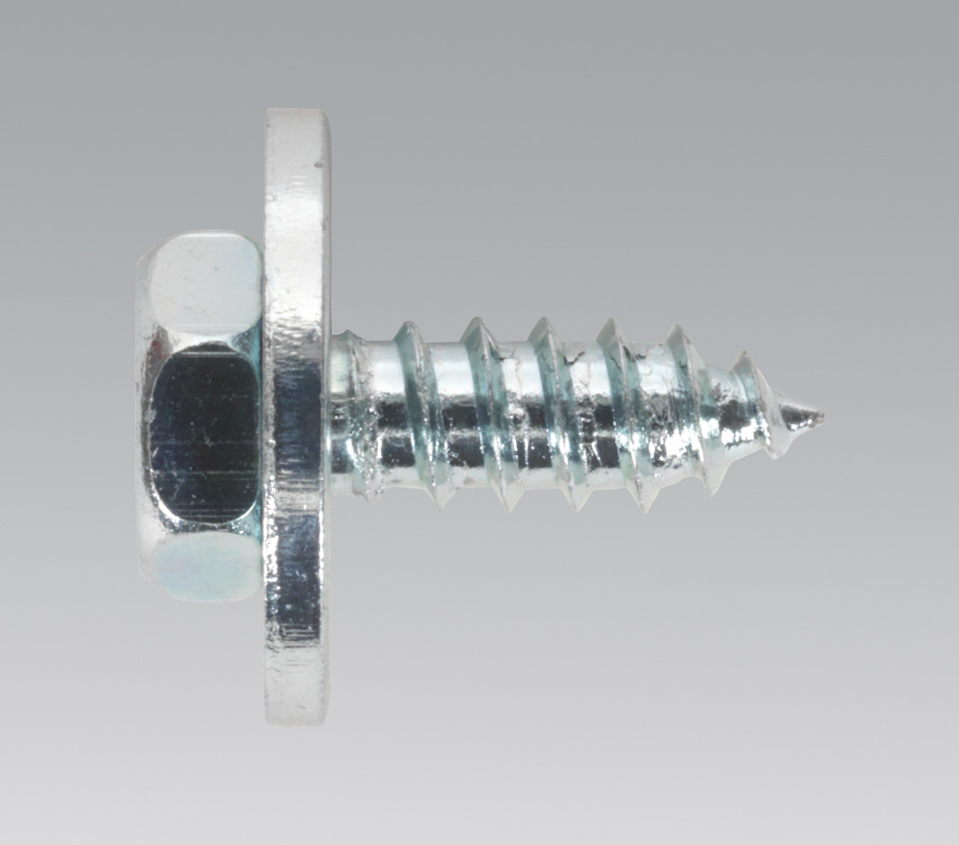 Sealey ASW101 Acme Screw with Captive Washer M10 x 1/2" Zinc BS 7976