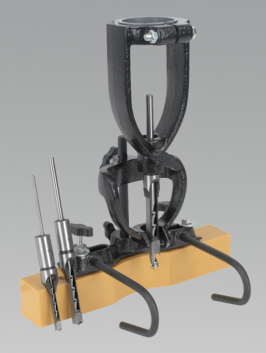 Sealey MA10 Wood Mortising Attachment 4065mm with Chisels eBay