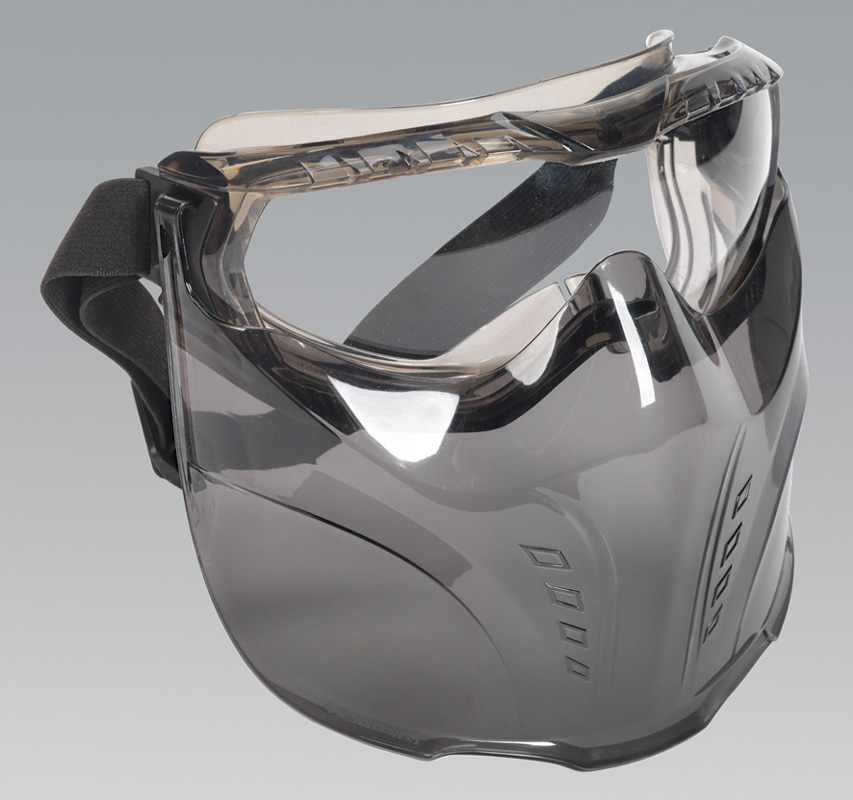 Sealey SSP76 Safety Goggles with Detachable Face Shield 790295913153 eBay