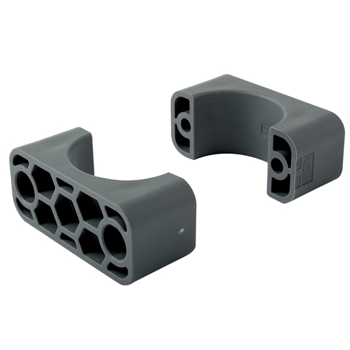 22.0MM Od Polyamid 2-TUBE Klammer Größe 04 1-04807 Rsb Hydraulik Rohrschellen