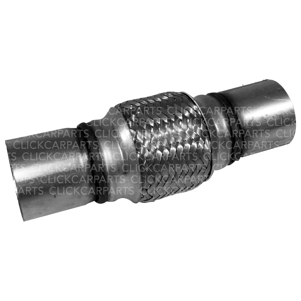 1x Weld On Exhaust Flexi Tube Joint Repair Pipe 51 x 210 mm / 2" x 8