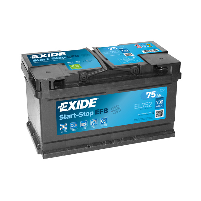 Аккумулятор exide el752