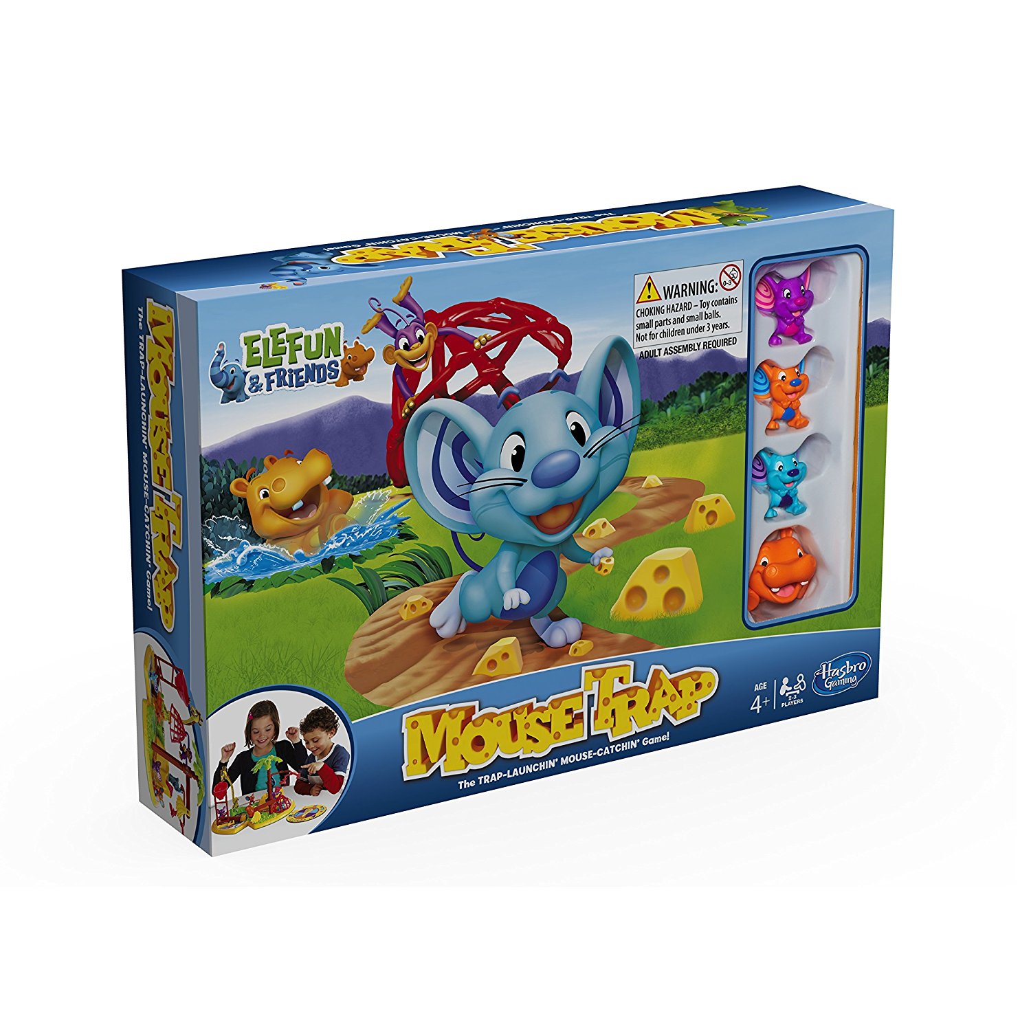 NEW Hasbro Gaming Mousetrap Elefun And Friends Board Game | eBay