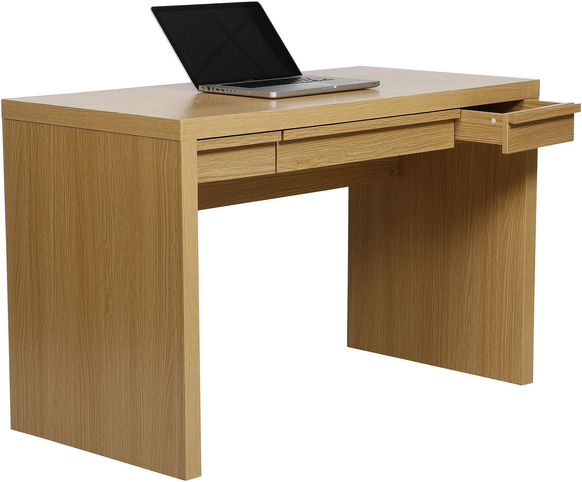 Oak Effect Contemporary Wooden Computer Desks Desk New Tesco Tribeca Computer Study Drawer Office Desk Oak Effect
