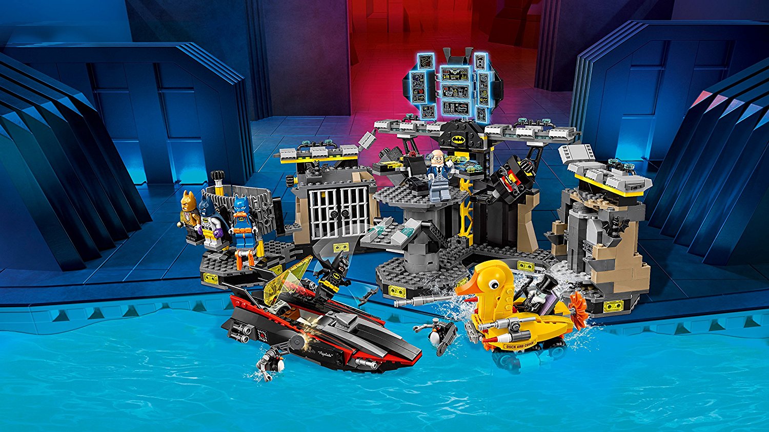 lego batcave 70909