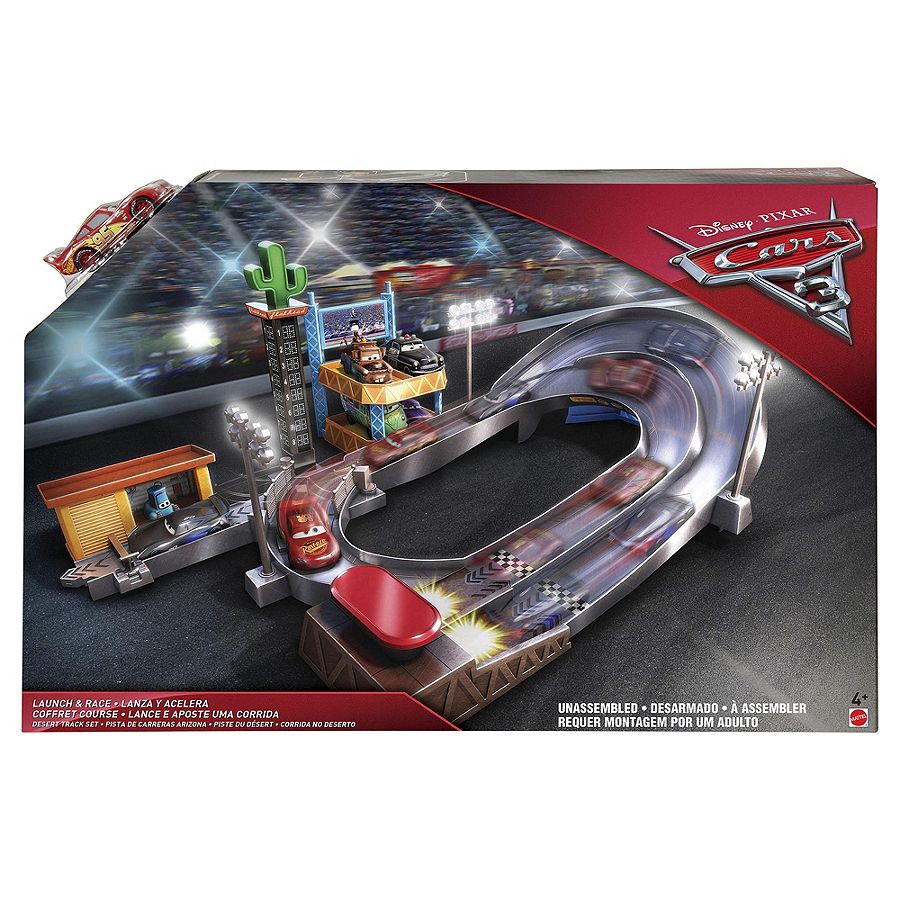 disney cars launcher track