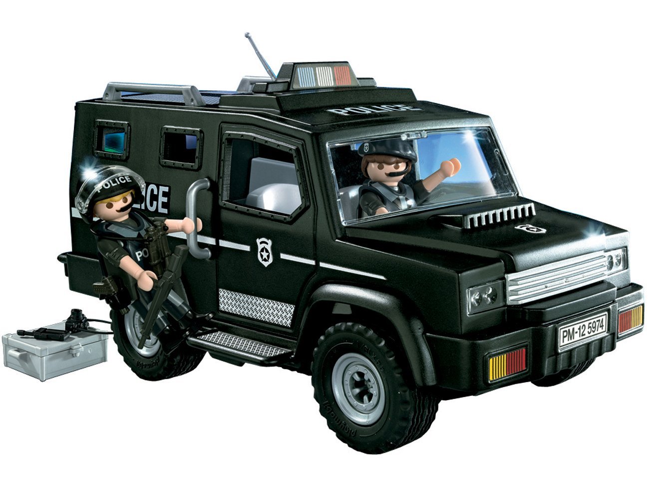 playmobil city action police van