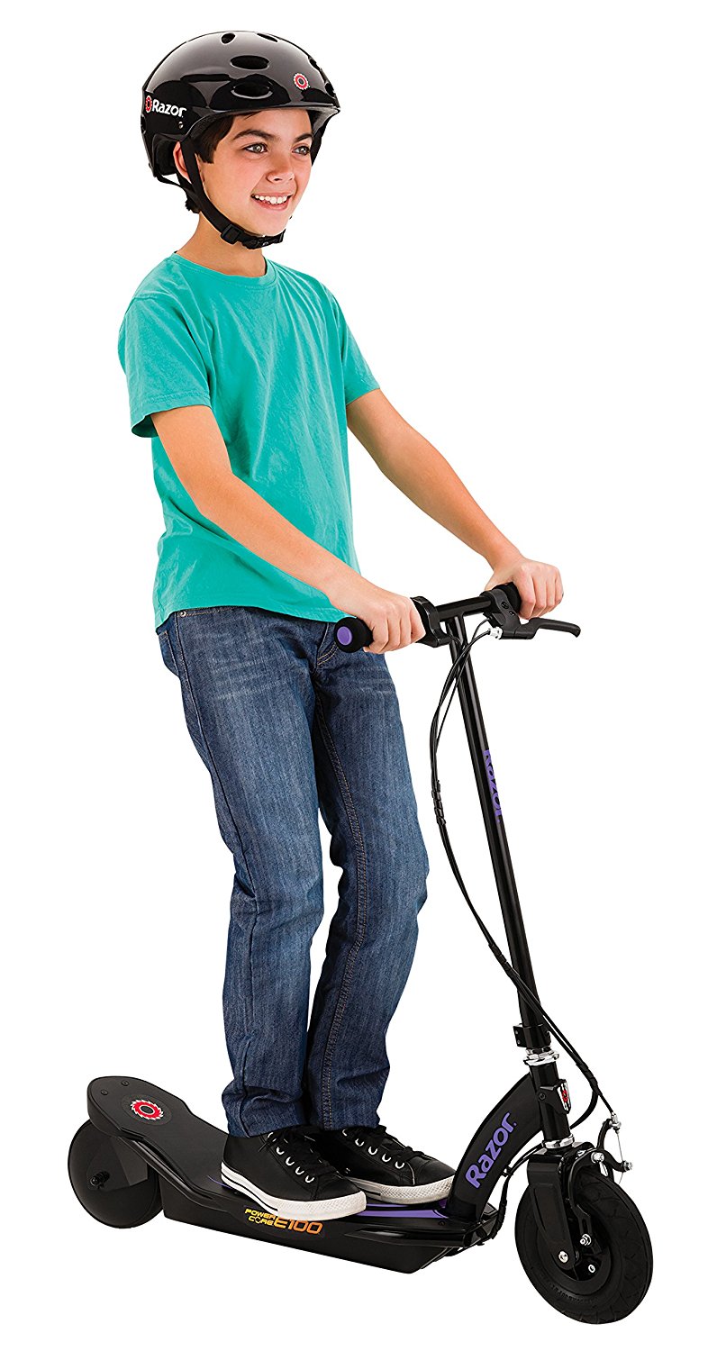 NEW Razor Power Core E100 Electric Scooter Purple eBay