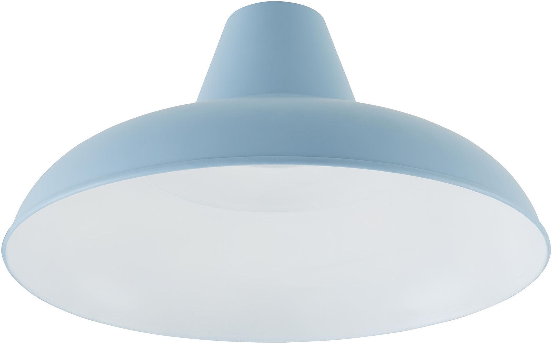 New Tesco Vintage 30cm Pendant Lamp Shade Duck Egg Blue Grade Of