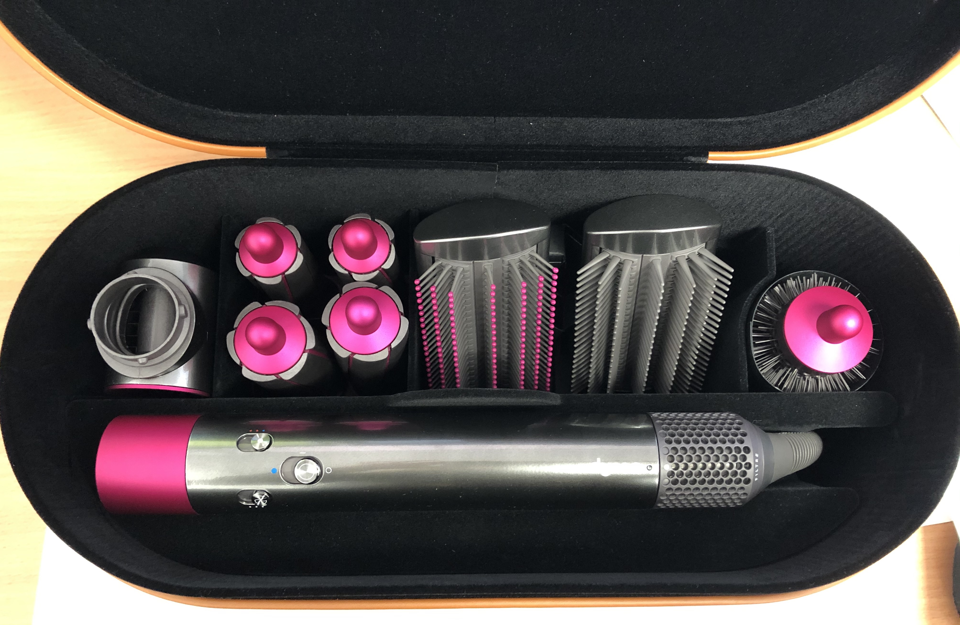 Dyson Airwrap Complete Multi Hair Styler 9 Accessory Set (Nickel ...