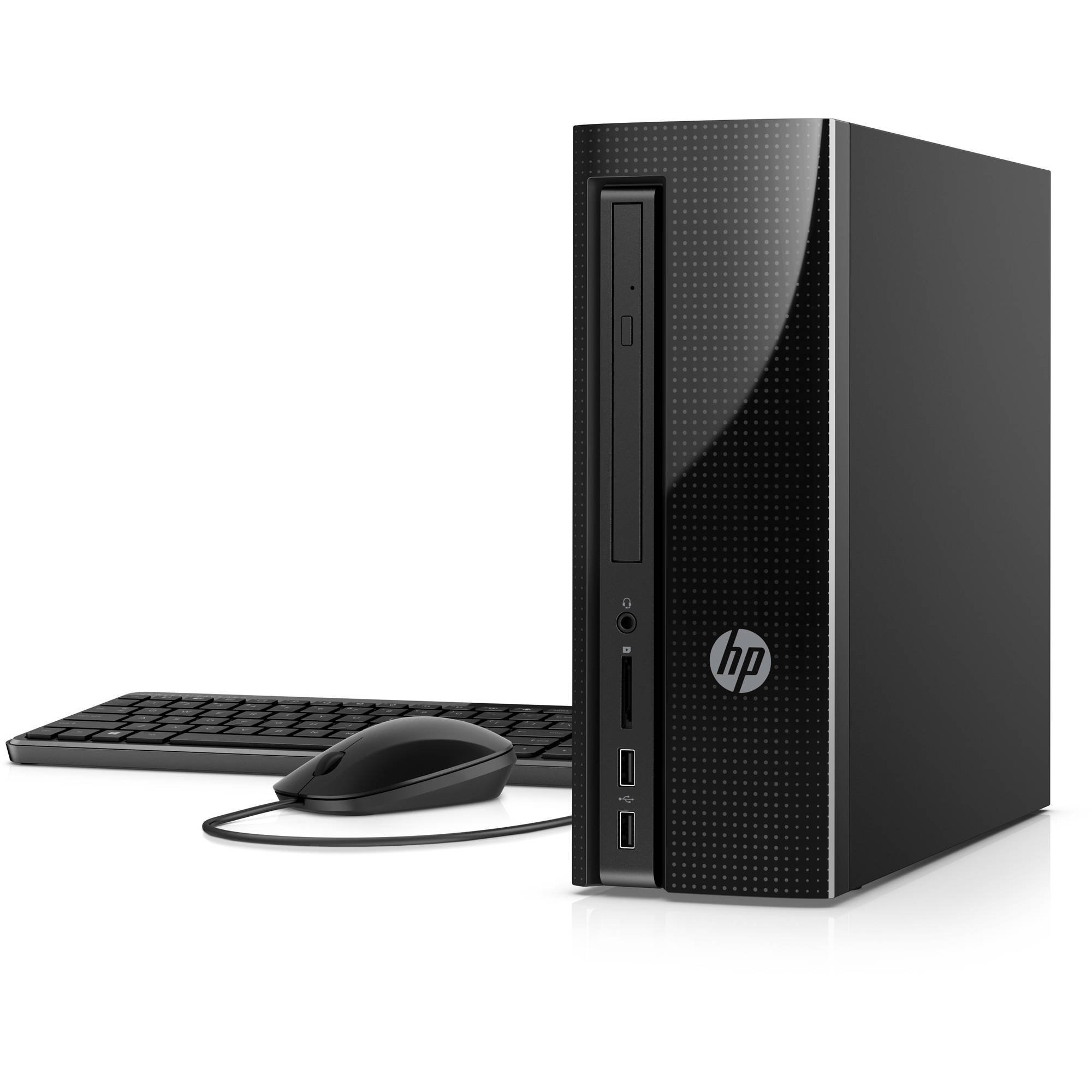 HP Slimline 260a111na Cheap Desktop PC AMD E27110, 4GB RAM, 1TB HDD