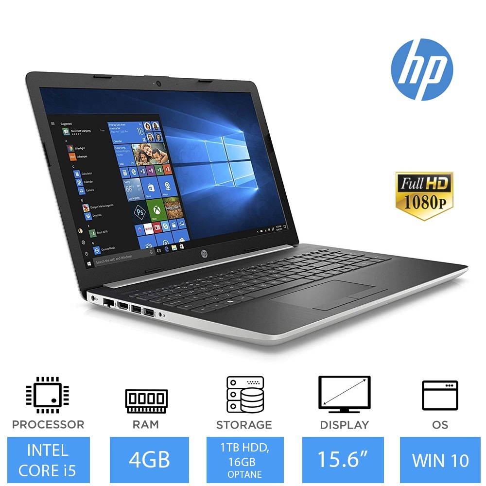 Best Selling HP Laptop 15da0596sa 15.6" Intel Core i57200U 4GB 1TB