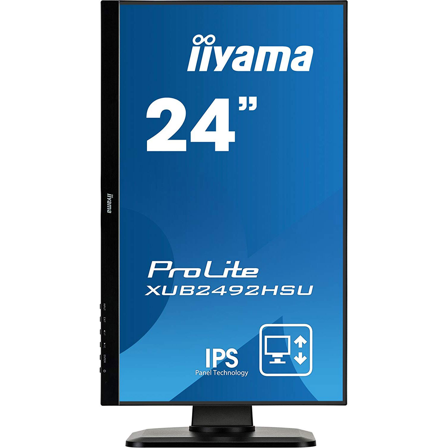 Iiyama ProLite 24-inch FHD IPS LED Monitor Widescreen, Ratio 16:9, 4ms Resp Time 4948570115112 