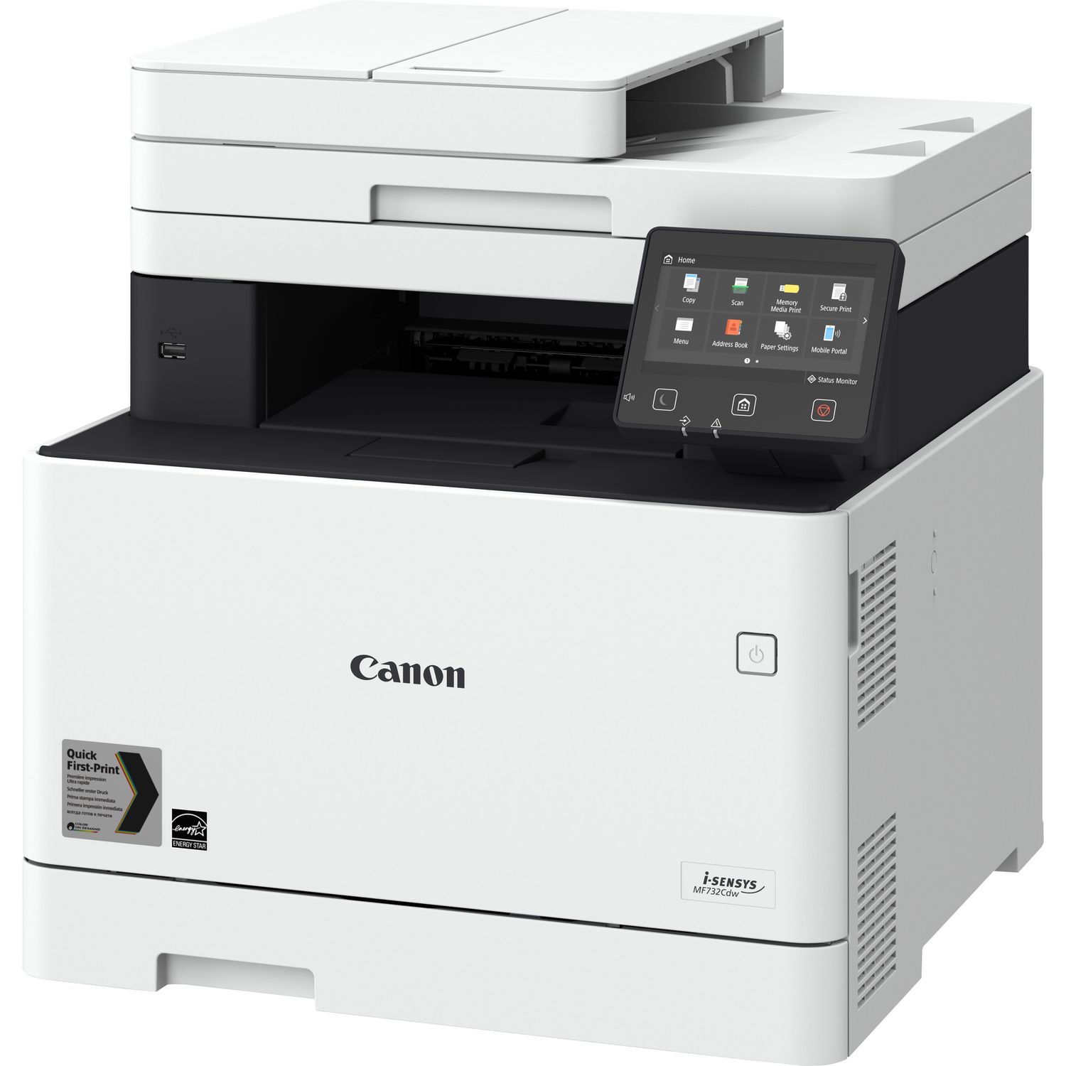 Canon i-SENSYS MF732Cdw All-in-One Laser Colour Printer, 1200x1200 dpi ...