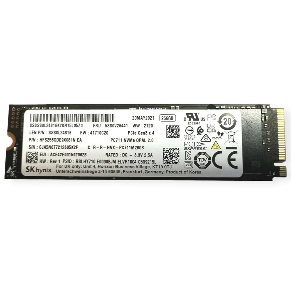 SK HYNIX 256GB SSD M.2 NVMe PCIe Gen 4x4 HFS256GEJ4X112N
