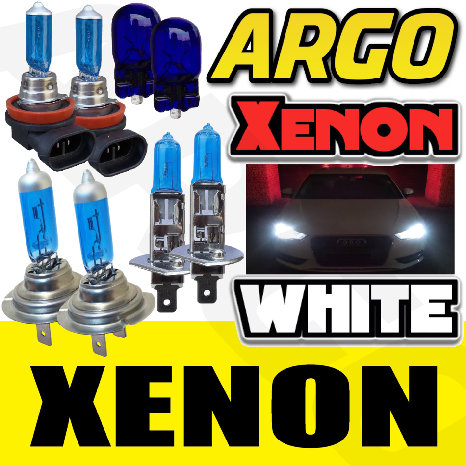 Audi A4 B6 H7 H7 H11 501 55w Super White Xenon High//Low//Fog//Side Headlight Bulbs