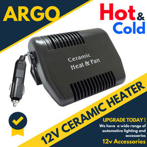 12V AUTO 2IN1 FAN HEATER COOLER 12 Volt Heater Fan and Defroster