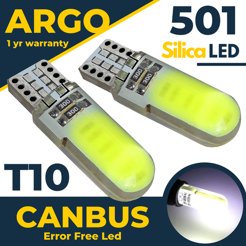 2x T10 501 W5W CAR SIDE LIGHT BULBS ERROR FREE CANBUS COB LED XENON HID WHITE 2x T10 501 W5W CAR SIDE LIGHT BULBS ERROR FREE CANBUS COB LED XENON HID WHITE