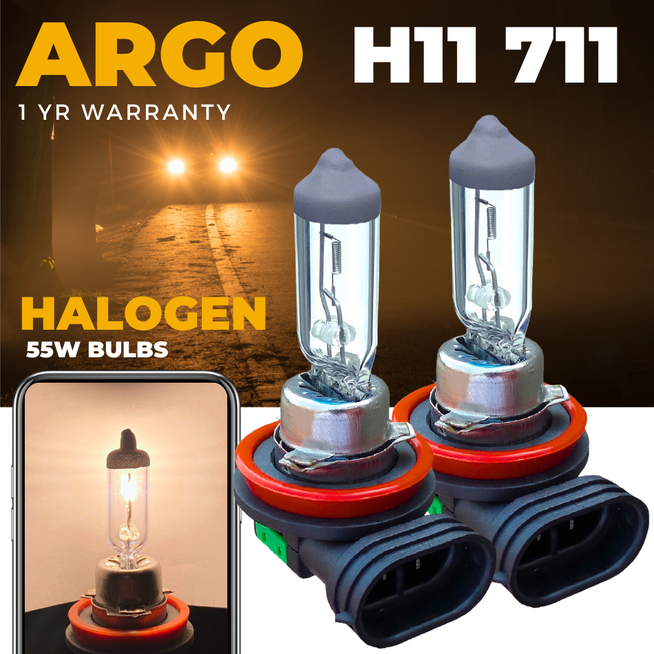 Plug And Play Halogen Bulbs NEWBROWN H8 Halogen Fog Light Bulbs - 5000K ...