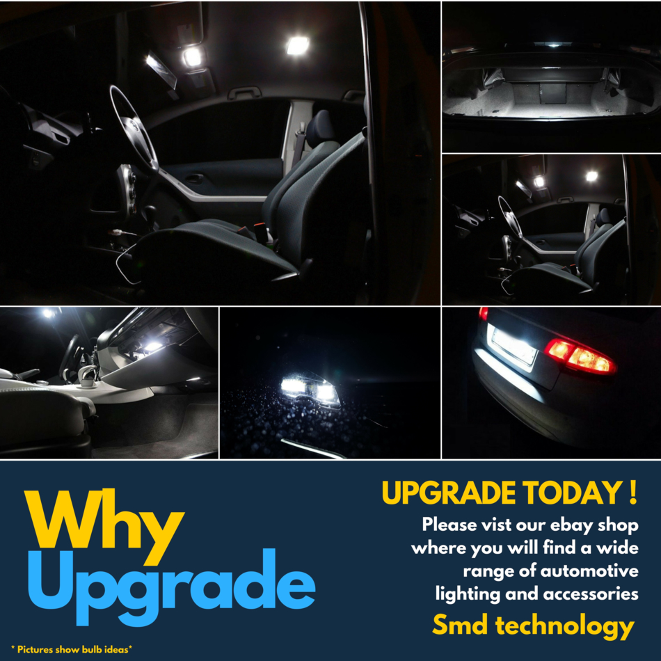 Opel Corsa B 264 42mm Green Interior Courtesy Bulb LED Light Upgrade