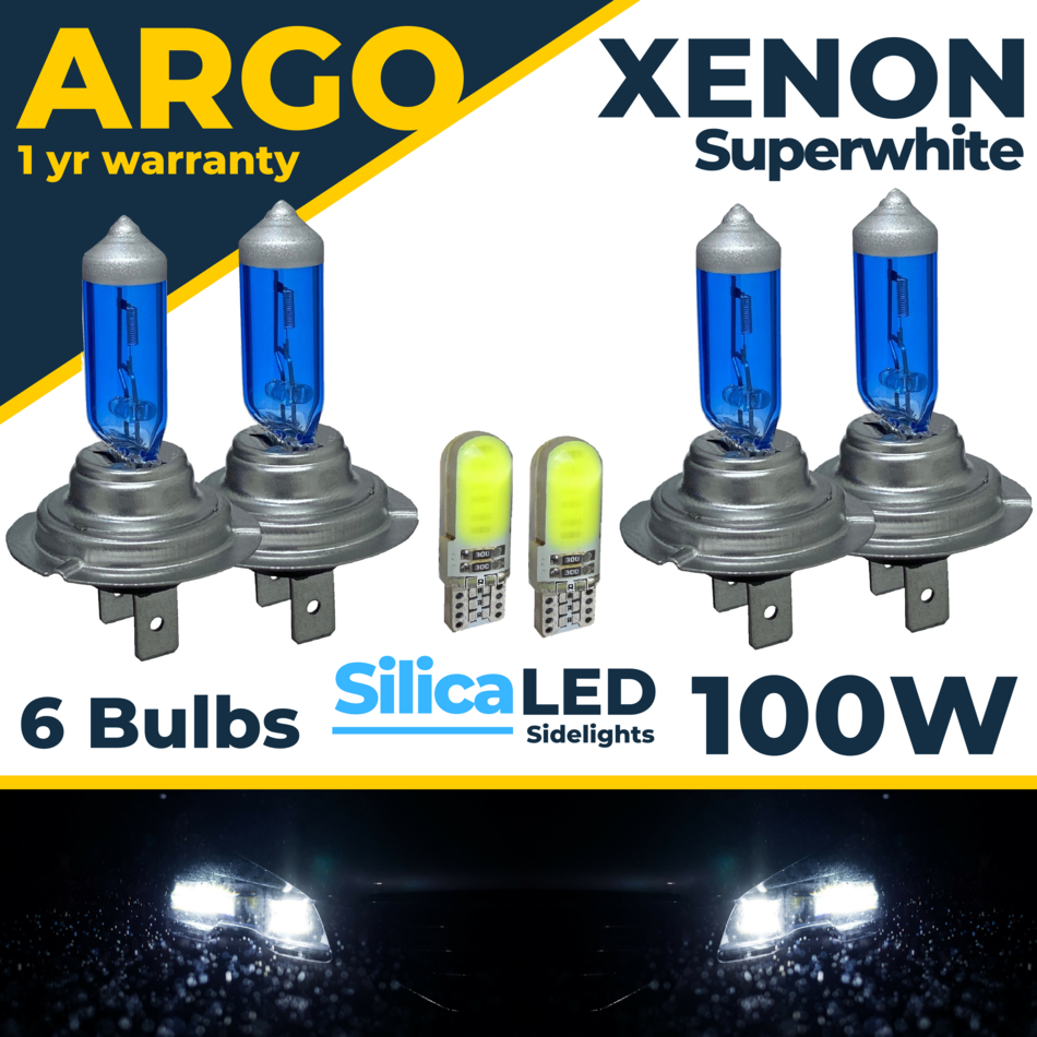 For Audi A3 Headlight Bulbs 8P 200313 Xenon White High Low Led Side