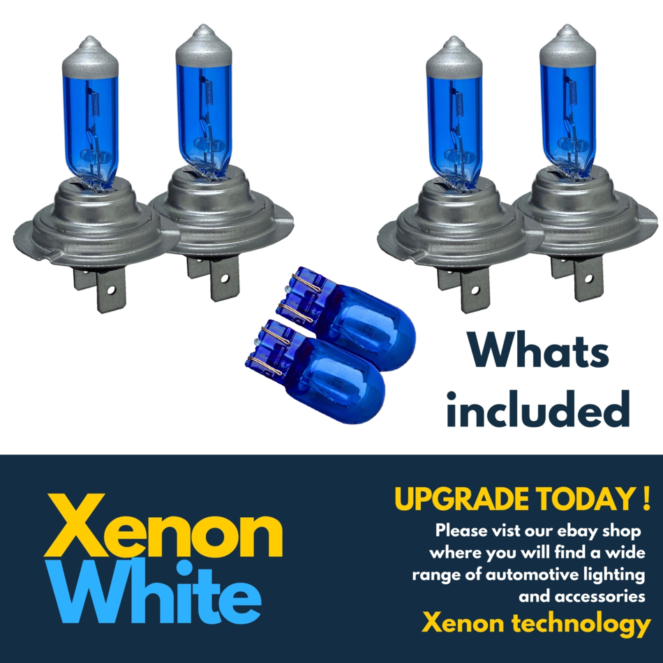 For Peugeot 208 Xenon White Headlight 201219 High Low Beam DRL Side